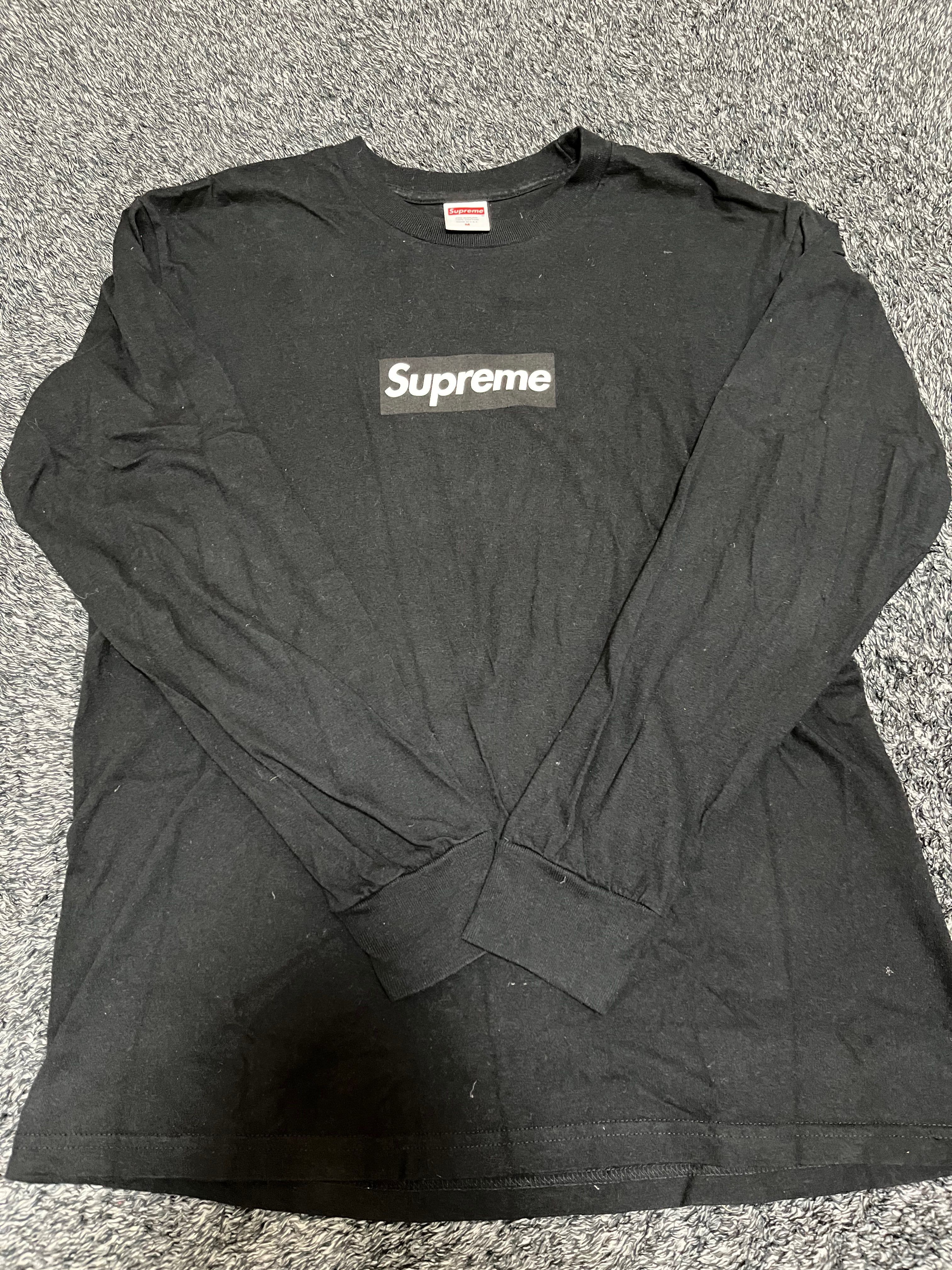 Supreme Box Logo L/S Tee "Black"