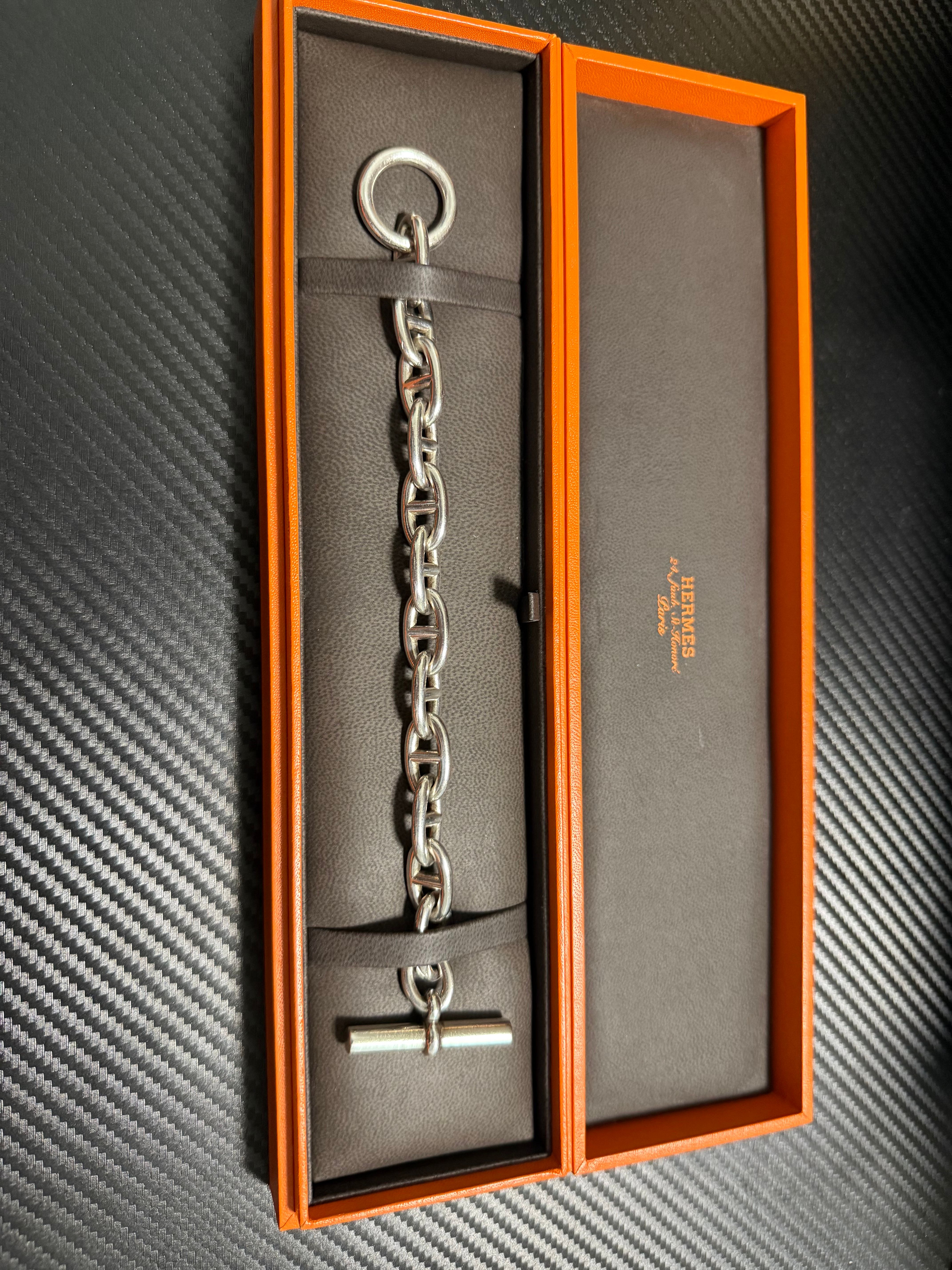 Hermes Chaine D'ancre GM Bracelet "Silver"