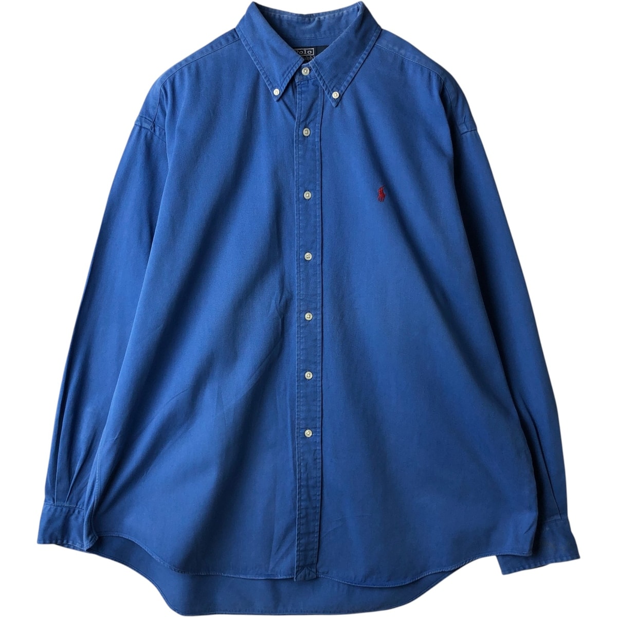 古着 ラルフローレン Ralph Lauren POLO by Ralph Lauren BLAKE 長袖 ボタンダウンシャツ メンズXL相当/eaa634454