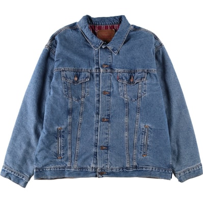 古着 90年代 リーバイス Levi's 70614-0389 デニムジャケット Gジャン メンズXXL相当 ヴィンテージ/eaa645704