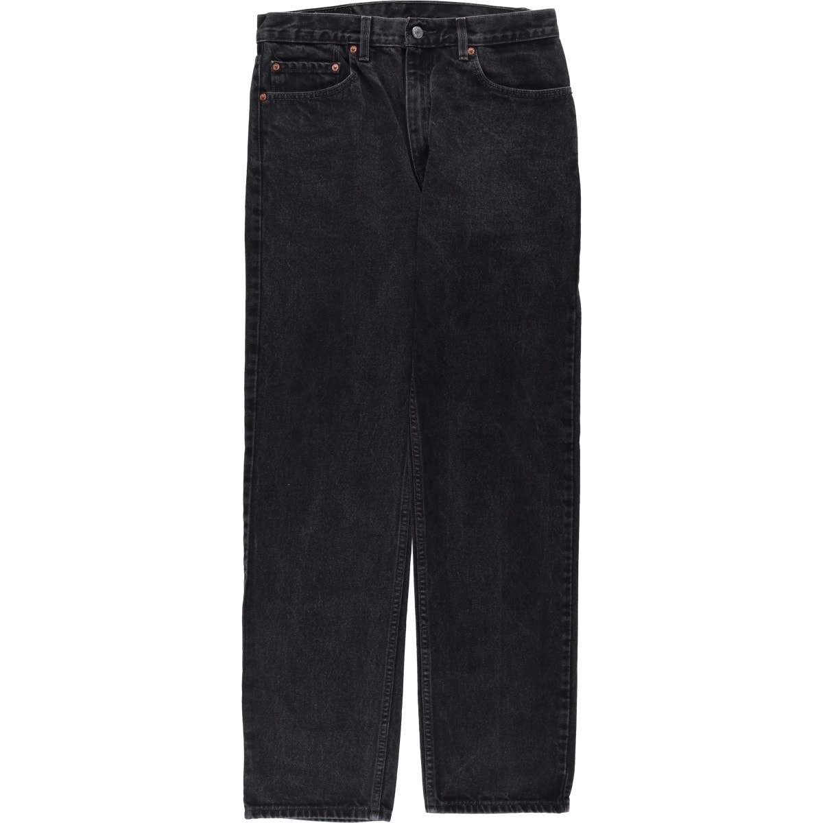 古着 90年代 リーバイス Levi's 505-0260 REGULAR FIT STRAIGHT LEG ブラックデニム テーパードデニムパンツ メンズw33相当 ヴィンテージ/eaa633256