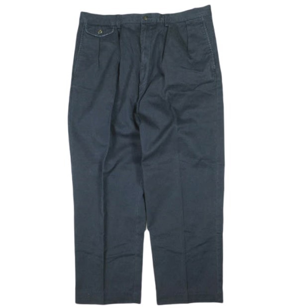 POLO RALPH LAUREN ポロ・ラルフローレン THE WHITMAN CHINO - RELAXED FIT ホイットマン リラックスドフィット プリーテッド チノパンツ 34 NAVY 2タック ボトムス g26983
