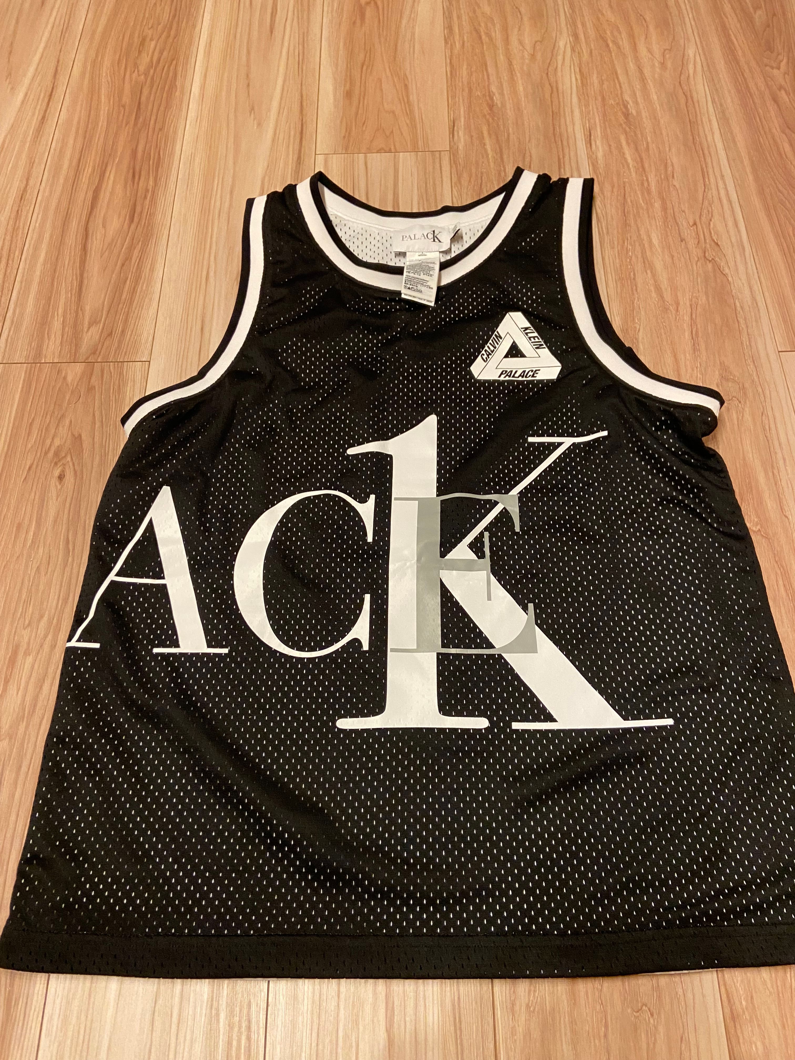 CK1 PALACE REVERSIBLE BASKETBALL VEST "Black / White"