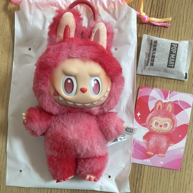 POP MART THE MONSTERS (LABUBU) Big into Energy Series Plush Pendant LOVE