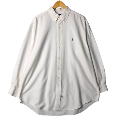 古着 ラルフローレン Ralph Lauren YARMOUTH 長袖 ボタンダウンシャツ メンズXL相当/eaa573106
