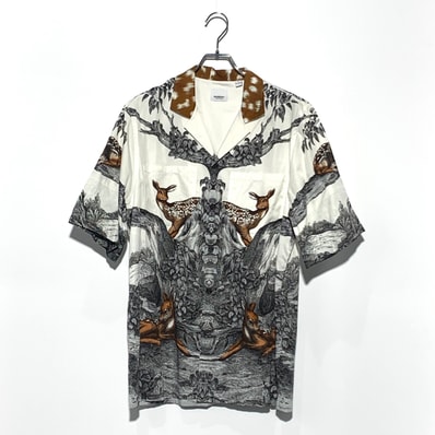 Burberry Redwick Deer Vacation Shirt "Multi"