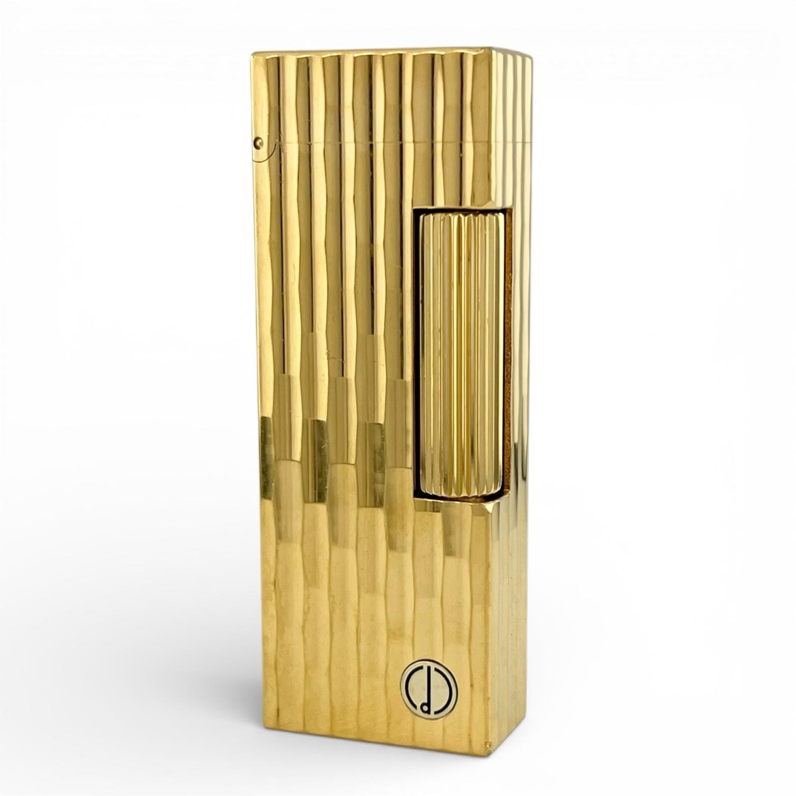 美品 ダンヒル ライター ゴールド メンズ