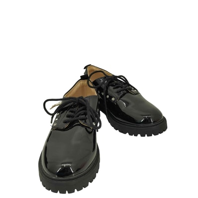 ビジュー ラインストーン エナメルシューズ【1139212531930】