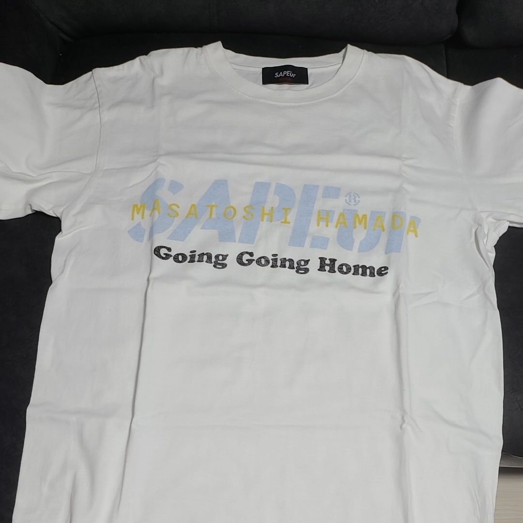 SAPEur x MASATOSHI HAMADA G.G.H S/S Tee "White"