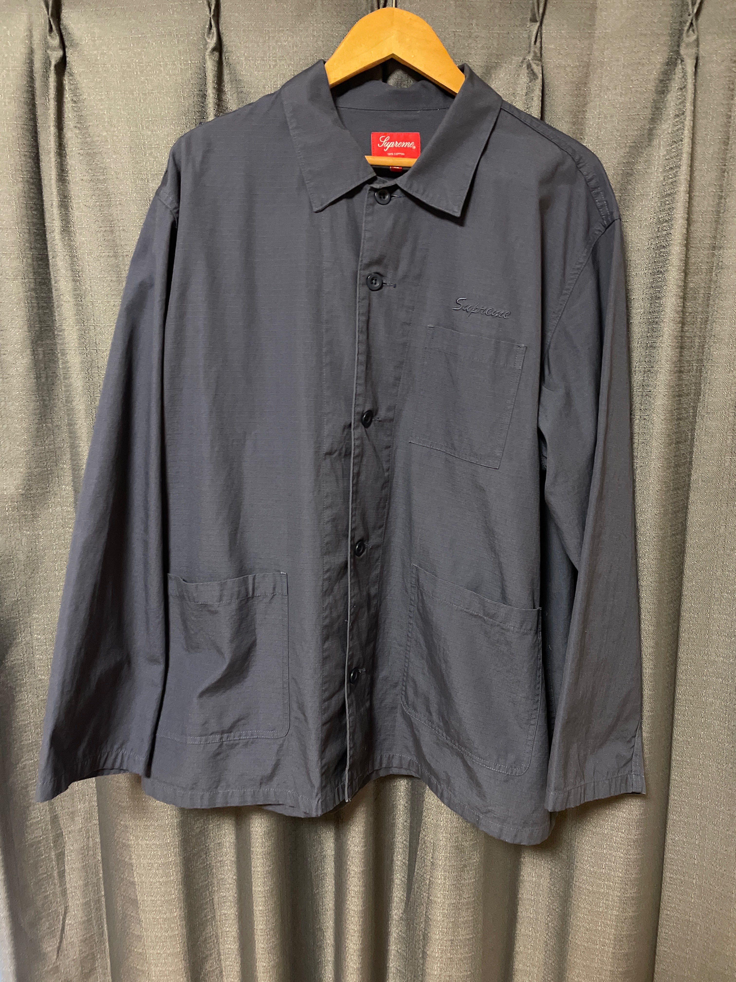 Supreme Blessings Ripstop Shirt "Navy"