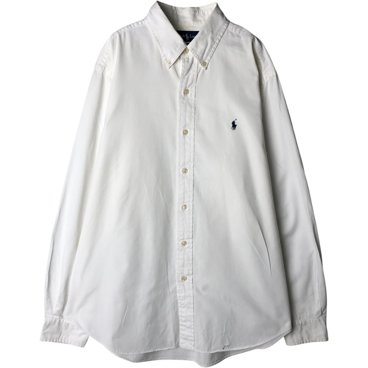 古着 ラルフローレン Ralph Lauren CLASSIC FIT 長袖 ボタンダウンシャツ メンズL相当/eaa631258