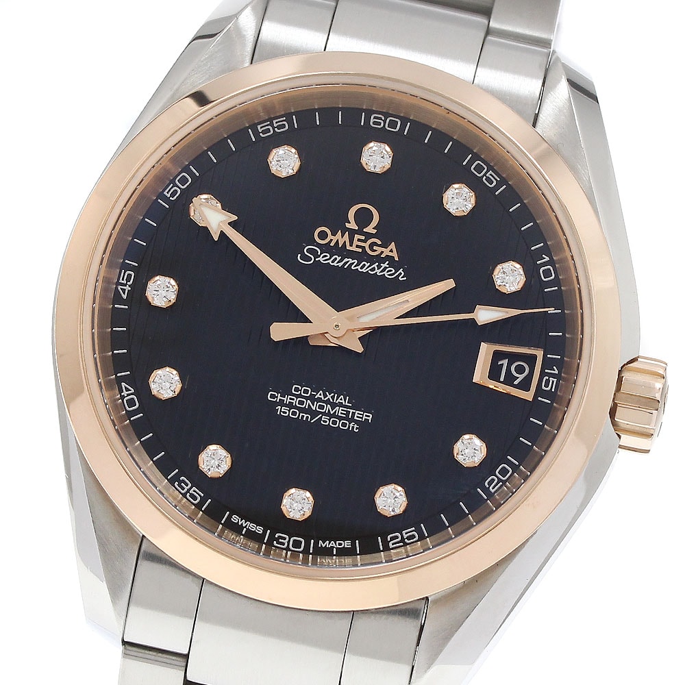☆美品 オメガ シーマスター アクアテラ 150M メンズ 【中古】