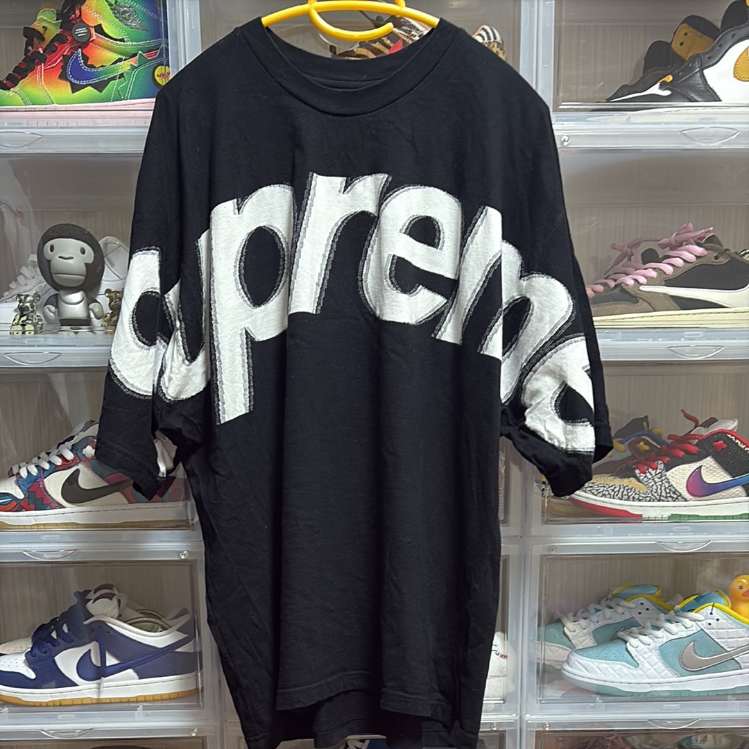 Supreme Intarsia S/S Top "Black"