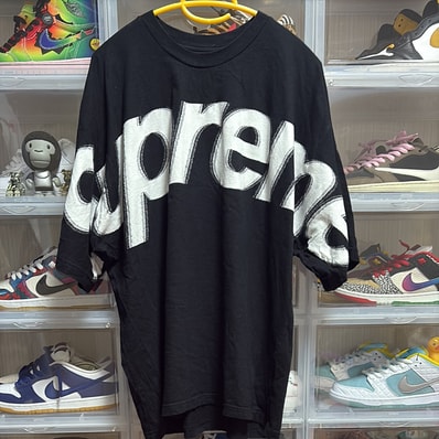 Supreme Intarsia S/S Top "Black"