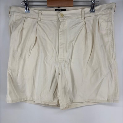 古着 90's/90年代 ポロバイラルフローレン Polo by Ralph Lauren USA製 パンツ チノ ショートパンツ ハーフ w38 ホワイト系 メンズ