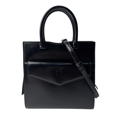 美品 サンローラン Saint Laurent アップタウン 2way ショルダーバッグ ハンドバッグ 斜めがけ クロスボディ レディース