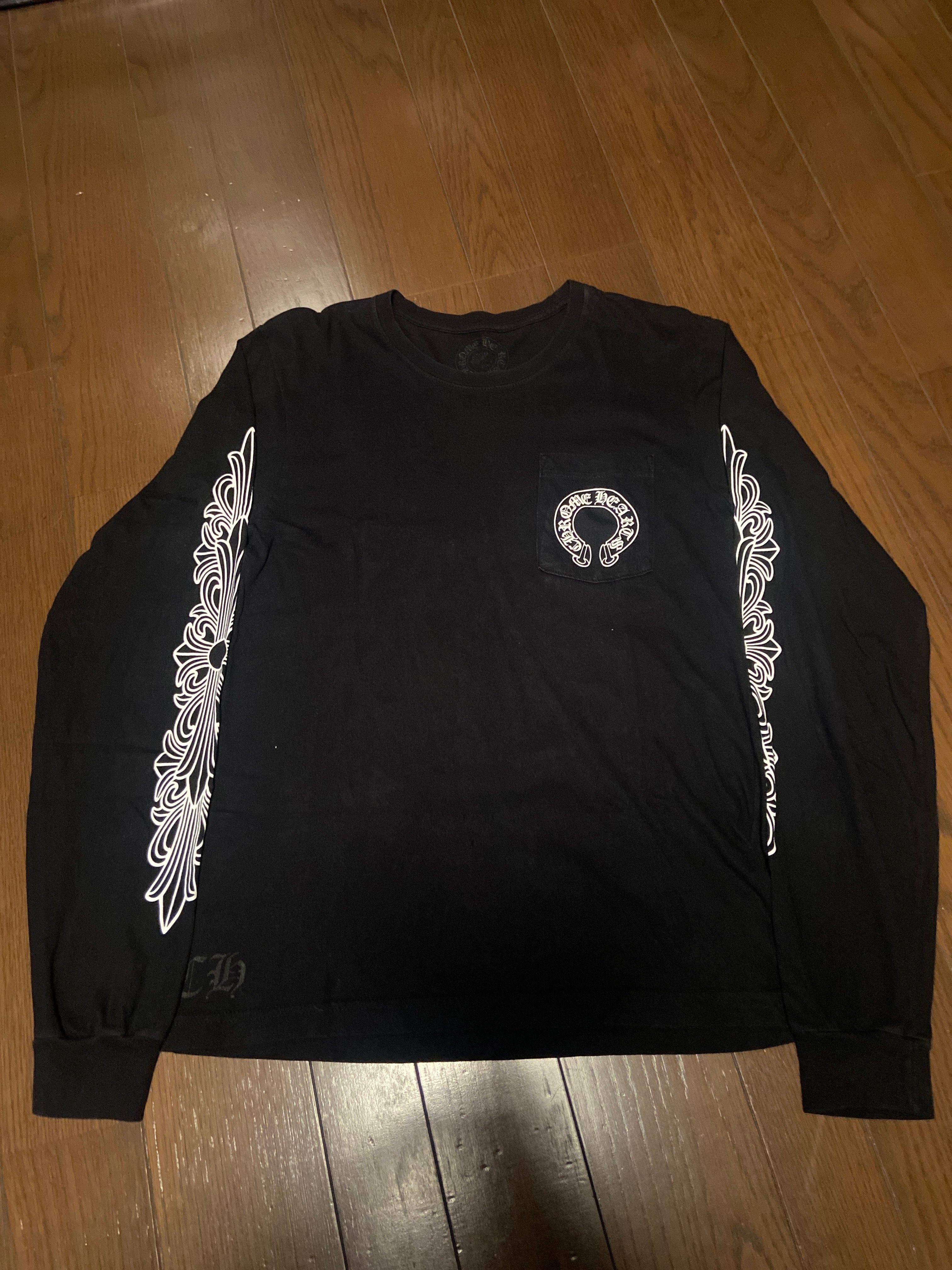 Chrome Hearts Horse Shoe L/S T-Shirt "Black"