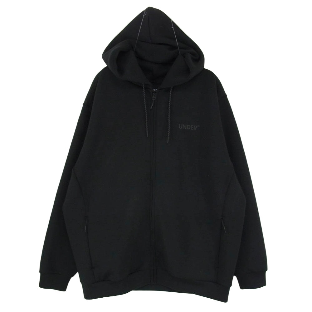 Ron Herman ロンハーマン パーカー Under R x Hurley Phantom アンダーアール ハーレー ジップパーカー ブラック系 XL【中古】