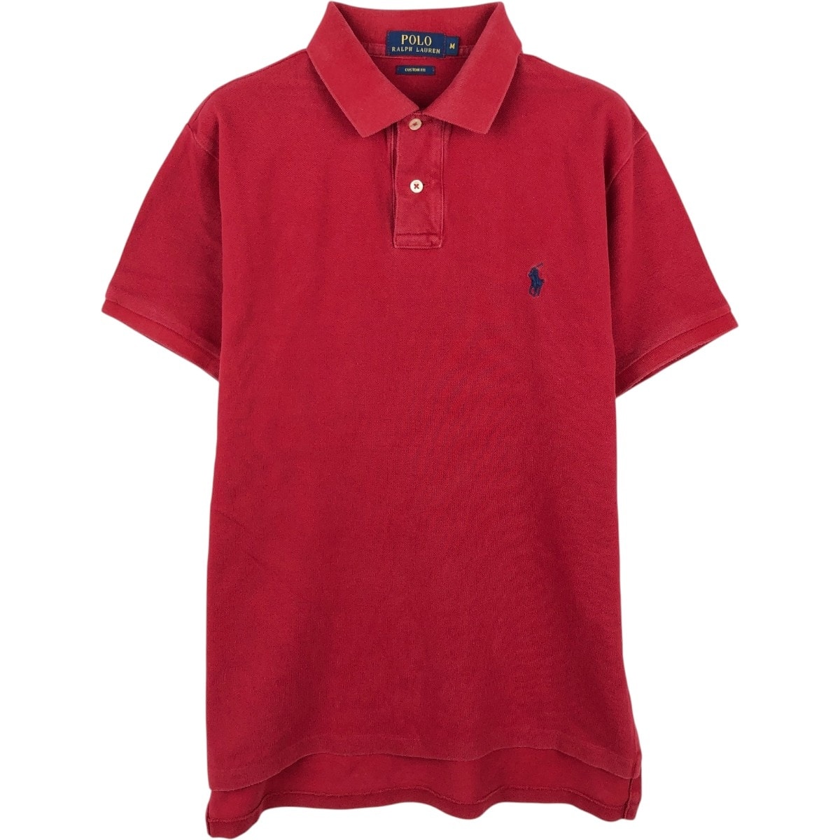 古着 ラルフローレン Ralph Lauren POLO RALPH LAUREN CUSTOM FIT 半袖 ポロシャツ メンズM相当/eaa657610