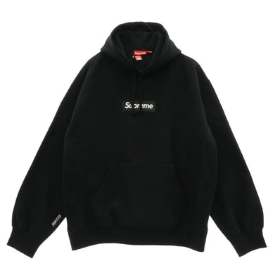 Supreme シュプリーム パーカー 25AW Box Logo Hooded Sweatshirt ボックスロゴ フーデット スウェット フーディー パーカー ブラック系 XXL【新古品】【未使用】【中古】