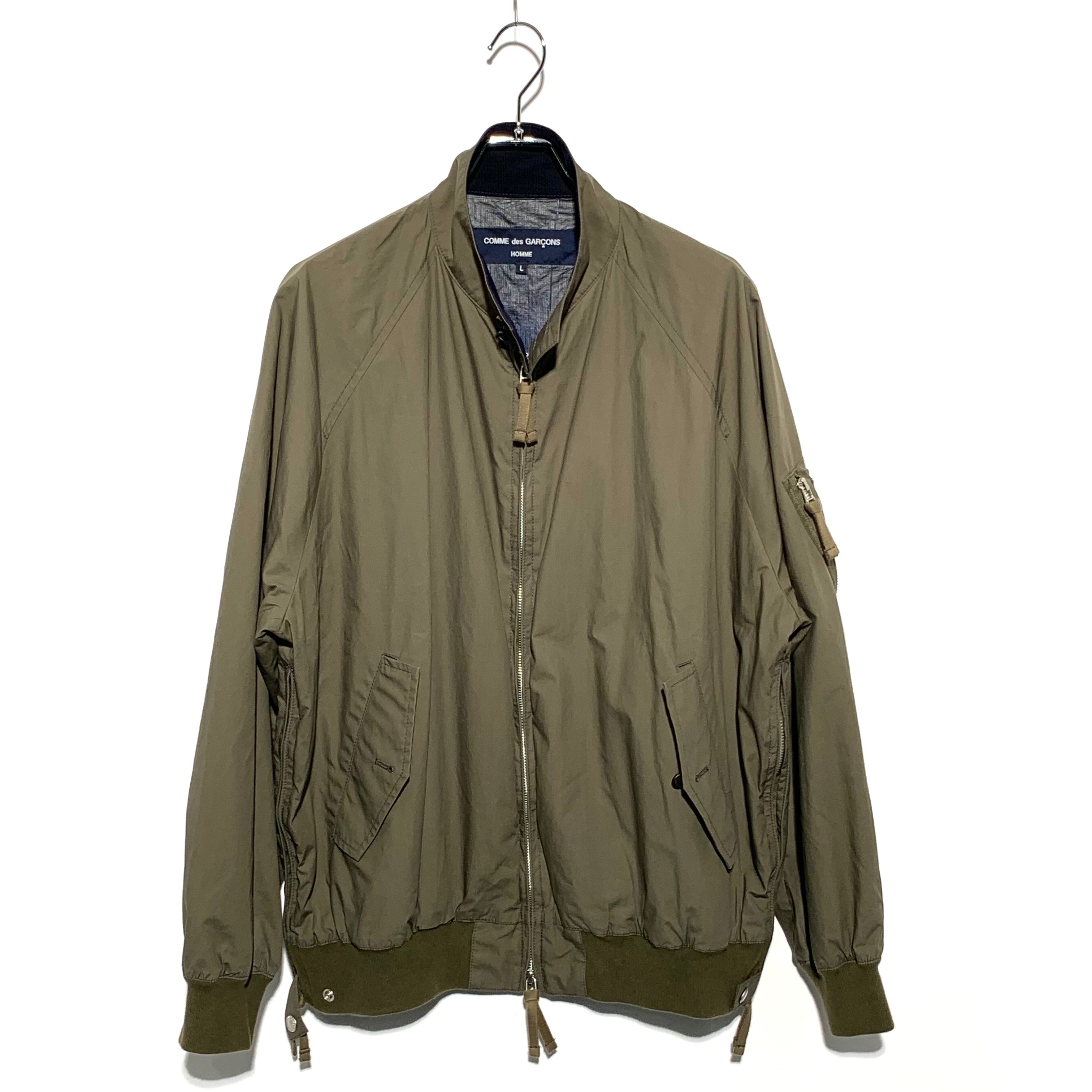 COMME des GARCONS HOMME Cotton Garment Dye Sweatshirt "Brown"