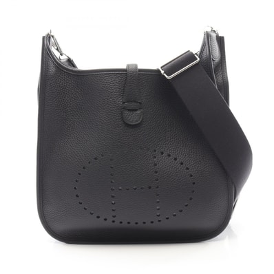 エルメス HERMES エヴリン 3 トロワ PM ショルダーバッグ バッグ レザー トリヨンクレマンス キャバン K刻印(2025年製造) レディース ネイビー系 【中古】