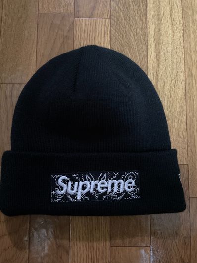Supreme New Era® Box Logo Beanie "Black"