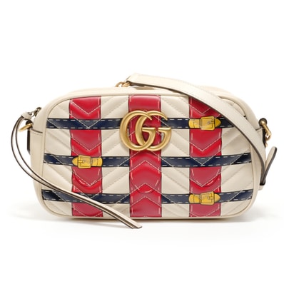 グッチ GUCCI GGマーモント ショルダーバッグ【中古】
