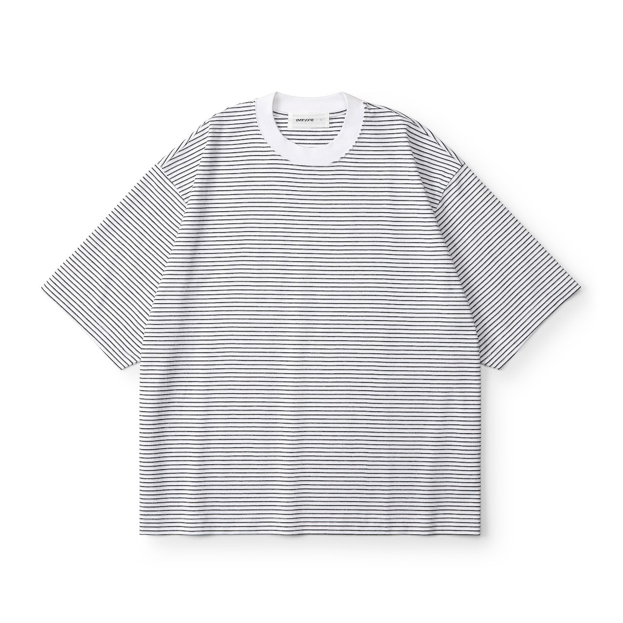everyone back logo og border short sleeve tee shirt