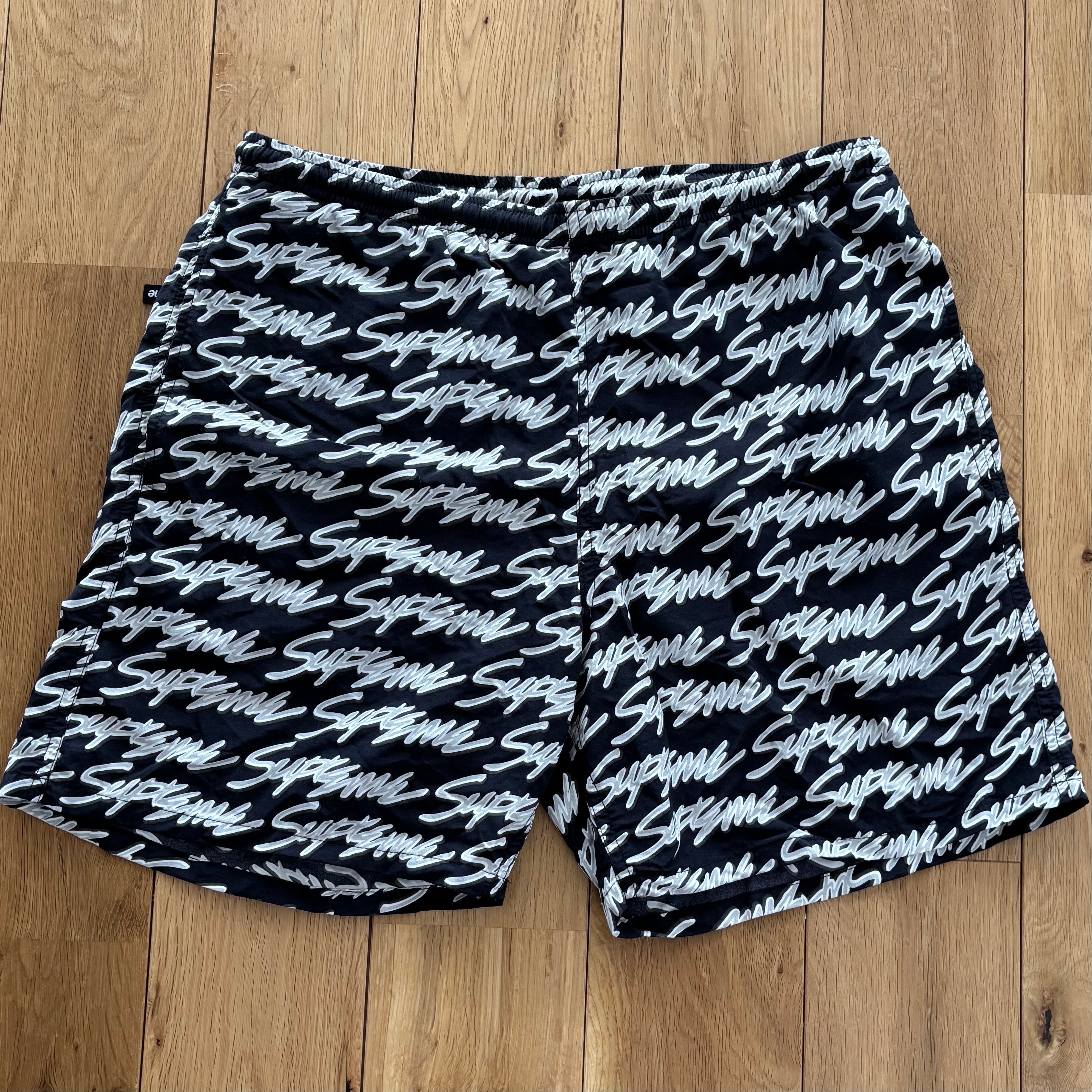Supreme Signature Script Logo Water Short