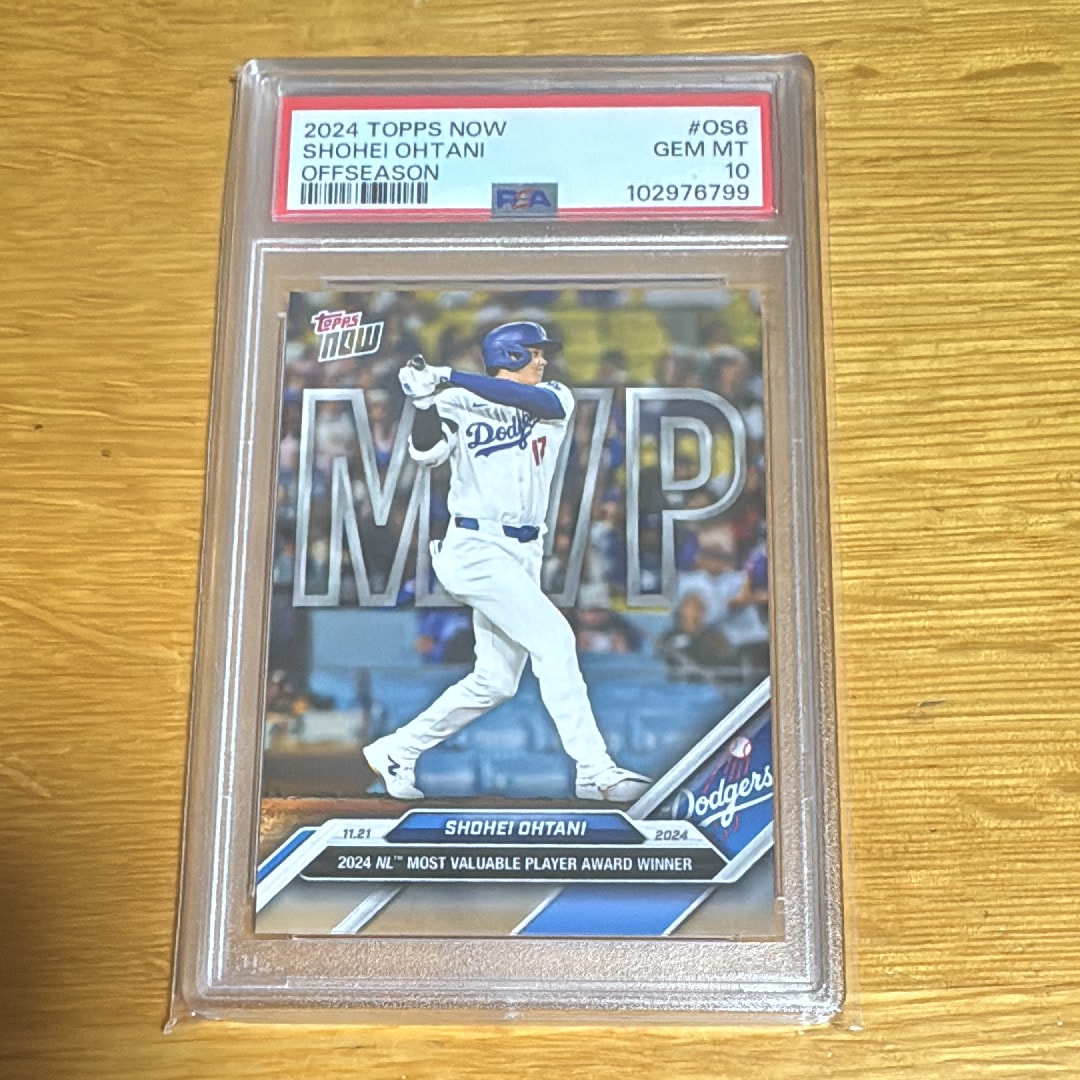 大谷翔平 [OS-6](2024 MLB トップスナウカード「LOOK FOR RELICS and AUTO-RELICS」)