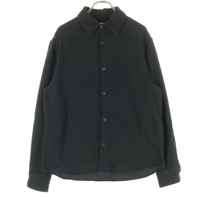 美品 ZARA ザラ 長袖 コットンシャツ M ブラック