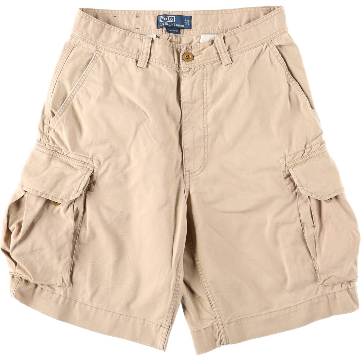 古着 ラルフローレン Ralph Lauren POLO by Ralph Lauren カーゴショーツ ハーフパンツ メンズw31相当/eaa668352