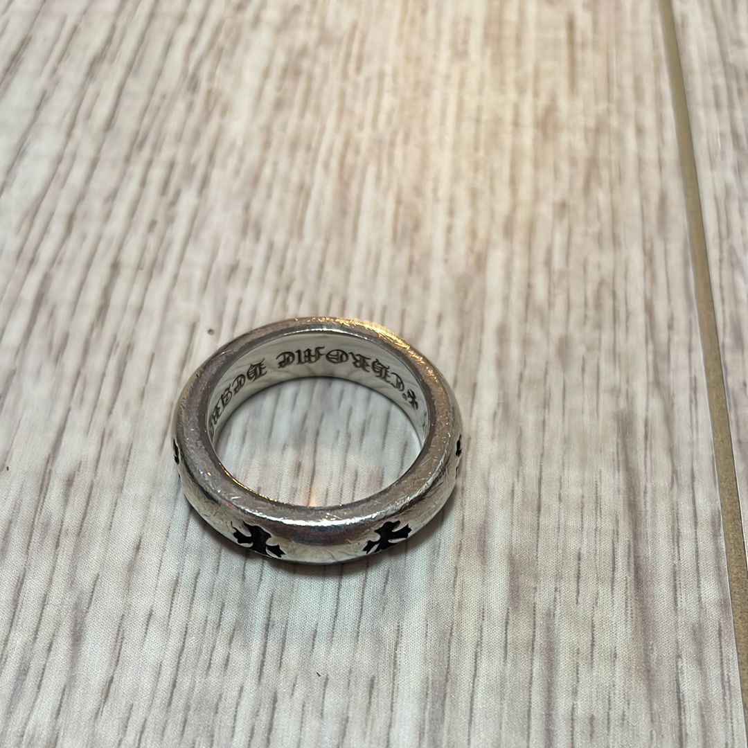 Chrome Hearts Negative CH Plus Ring "Silver"