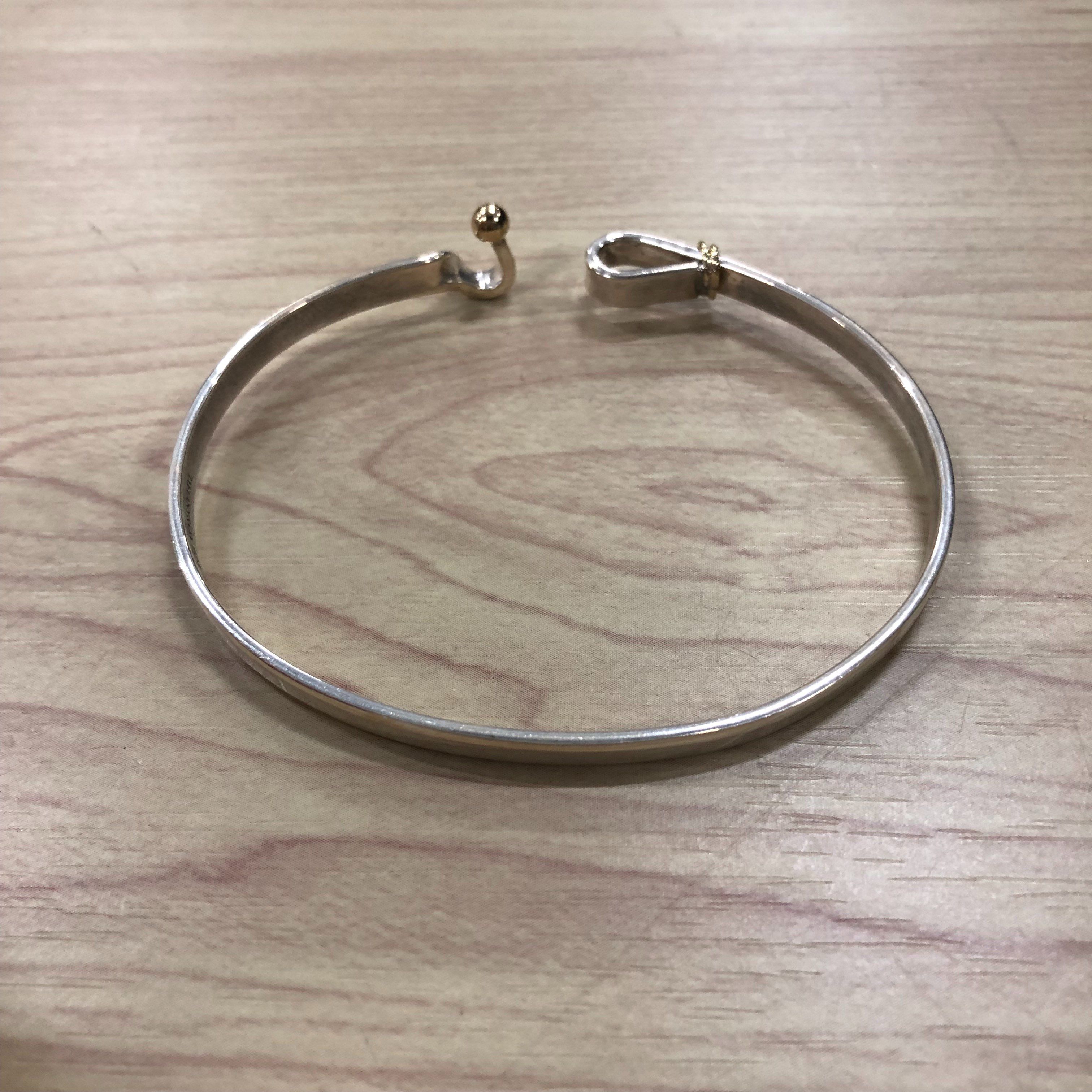 ティファニー オープンハート バングル