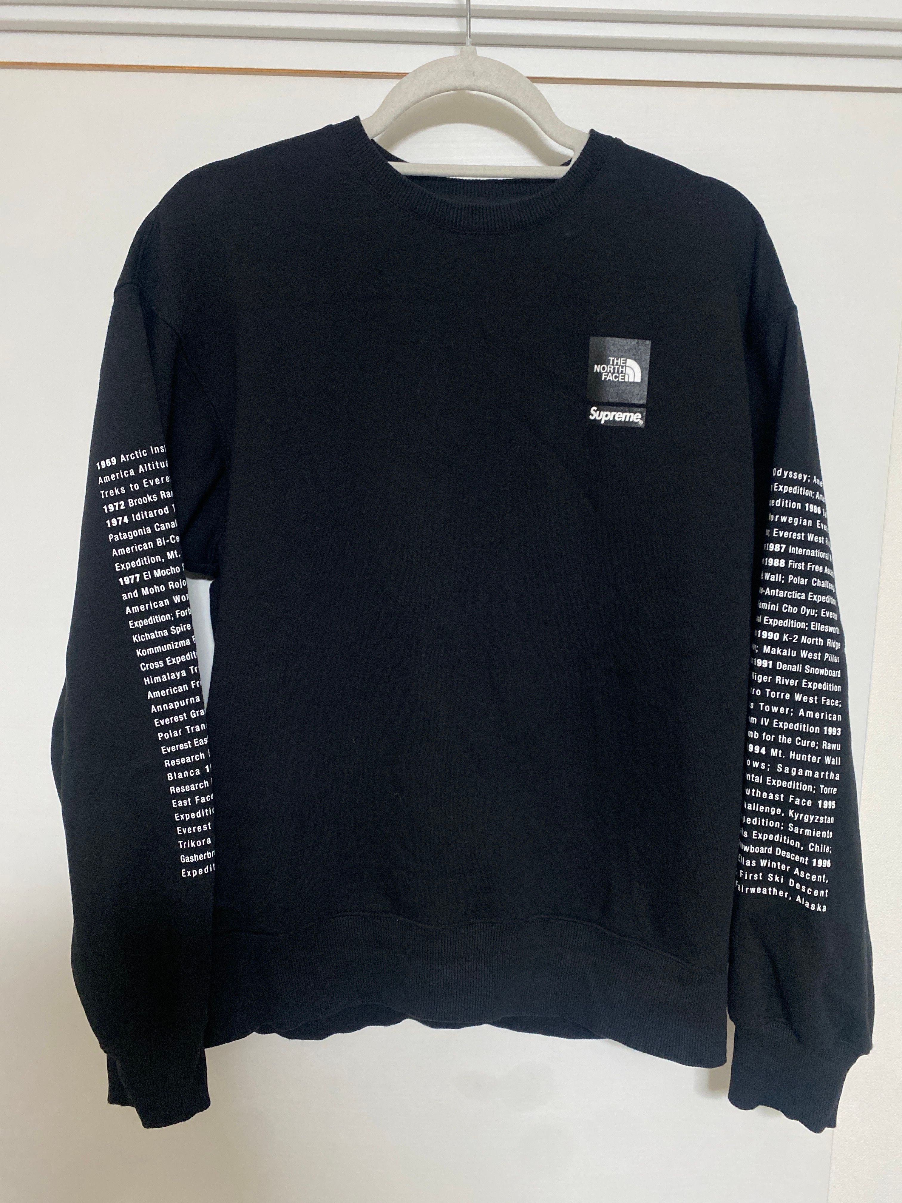 Supreme x The North Face Crewneck "Black"