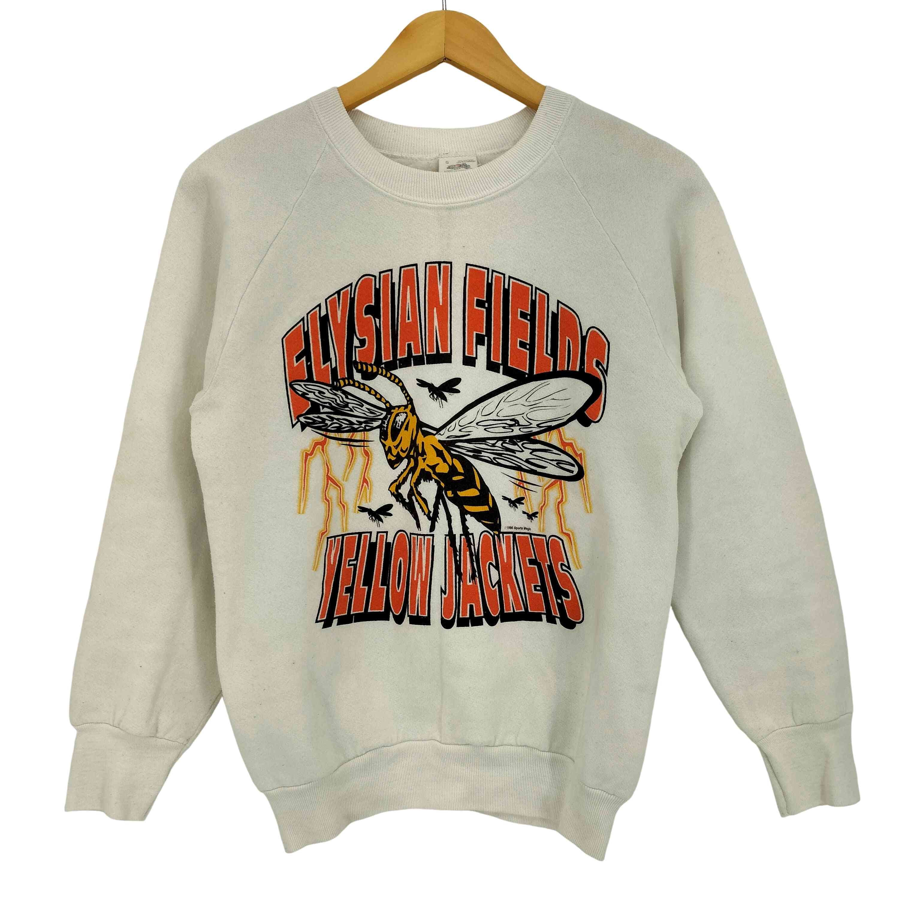 90s USA製 コピーライト 1996 Sports Magic FLYSIAN FIELDS プリント ラグラン スウェット【1142458077506】
