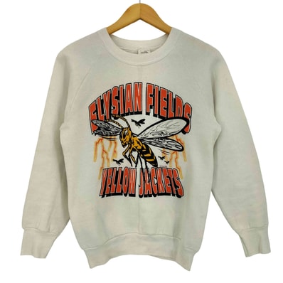 90s USA製 コピーライト 1996 Sports Magic FLYSIAN FIELDS プリント ラグラン スウェット【1142458077506】