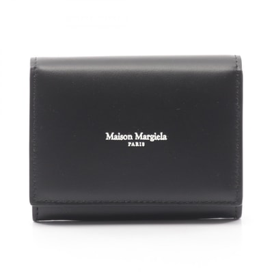 メゾン マルジェラ Maison Margiela 二つ折り財布 財布 レザー レディース ブラック系 SA2UI0014P8729H1145 【新品】