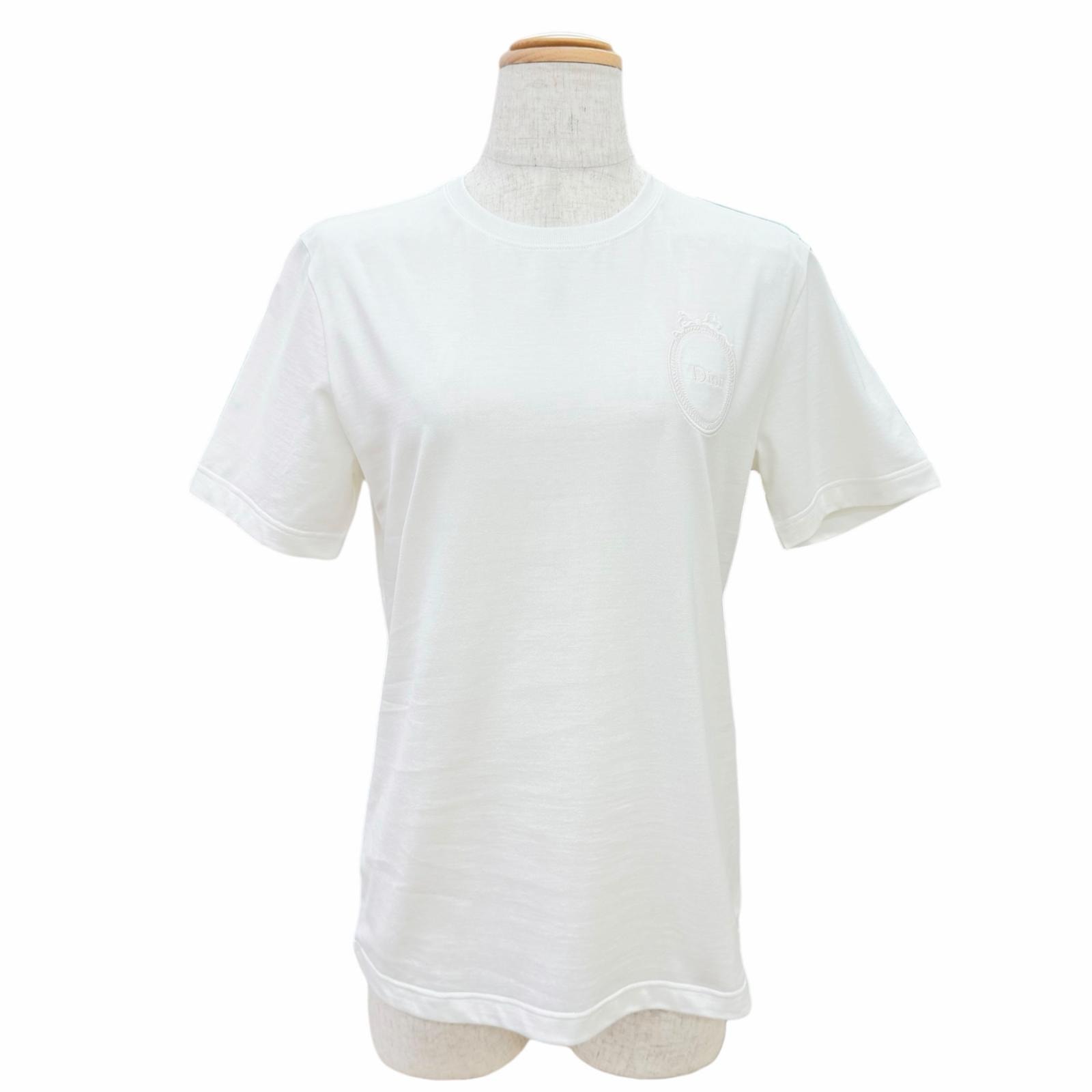 極美品 ディオール 半袖Tシャツ ホワイト S 623T13A4265