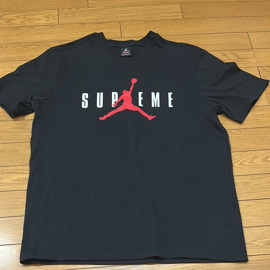 シュプリーム x ジョーダン Tシャツ "ブラック" 799701-010