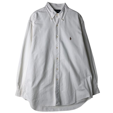 古着 ラルフローレン Ralph Lauren YARMOUTH 長袖 ボタンダウンシャツ メンズL相当/eaa611386