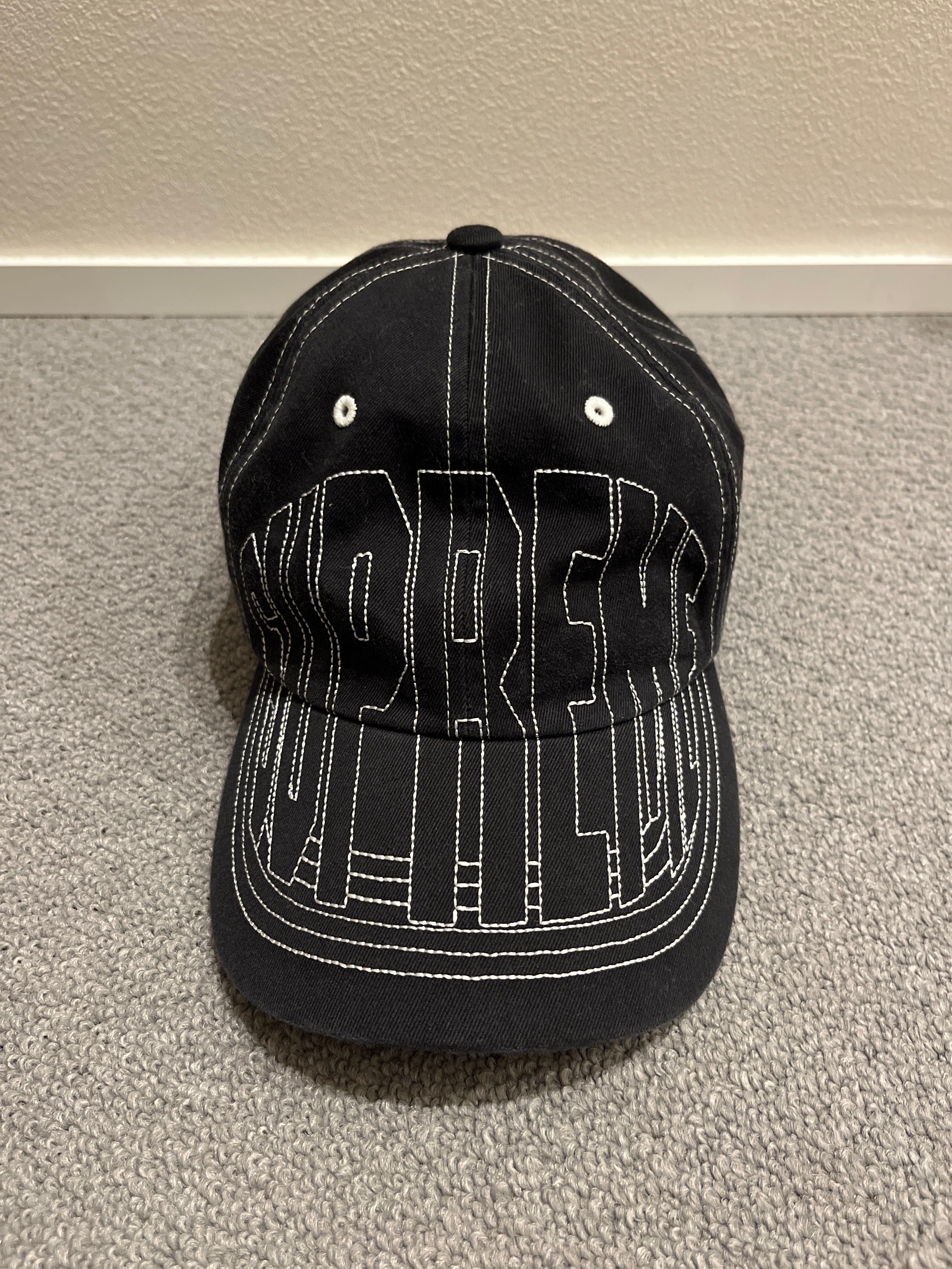 Supreme Visor Stitch 6-Panel "Black"