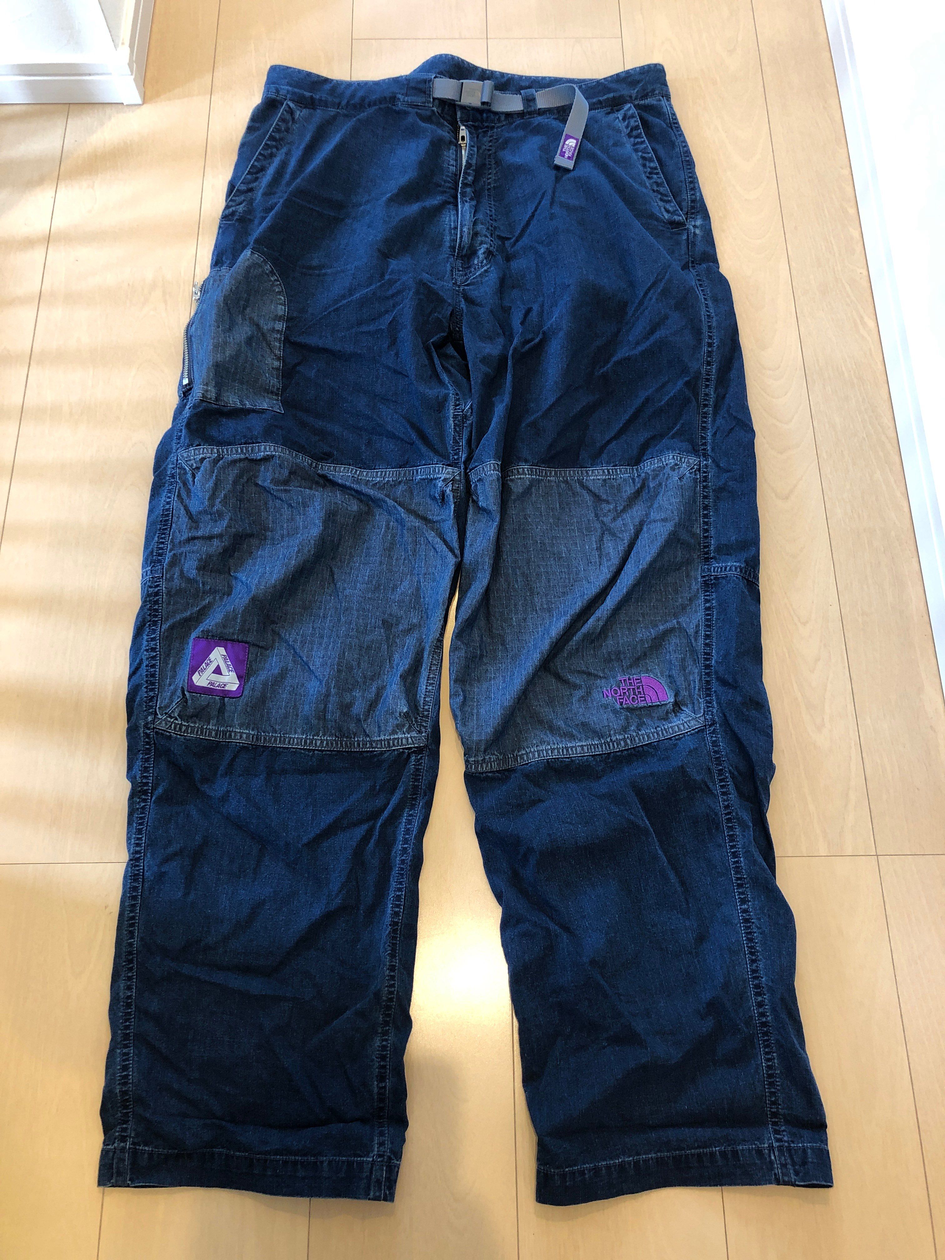 PALACE THE NORTH FACE PURPLE LABEL Indigo Ripstop Mountain Wind Pants "Indigo"