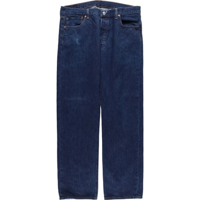 古着 リーバイス Levi's 501 濃紺 ストレートデニムパンツ メンズw37相当/eaa617211