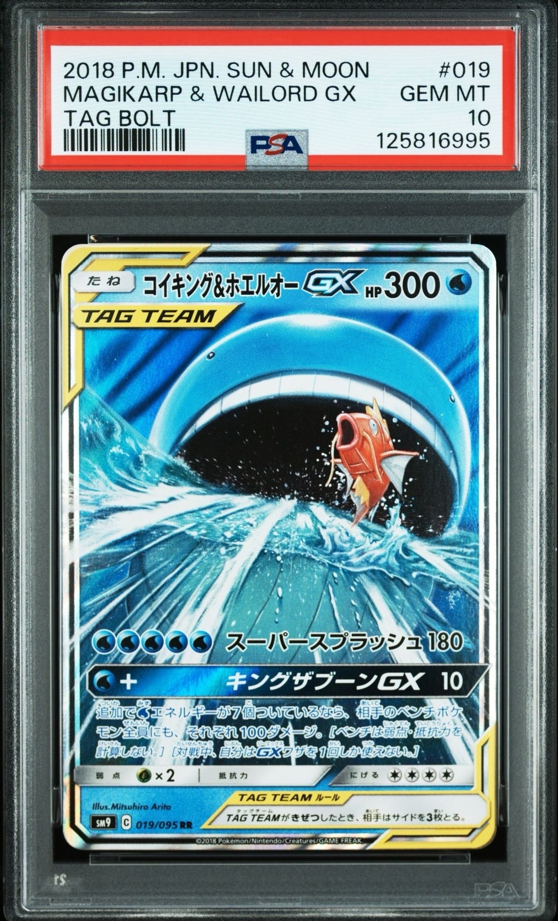 コイキング&ホエルオーGX RR [SM9 019/095](拡張パック「タッグボルト」)