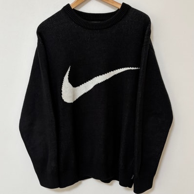 Supreme / Nike Swoosh Sweater "Black"