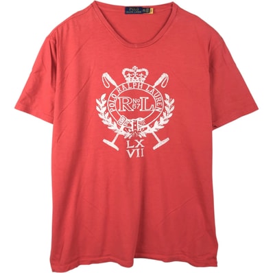 古着 ラルフローレン Ralph Lauren POLO RALPH LAUREN 半袖 ロゴTシャツ メンズXXL相当/eaa656580