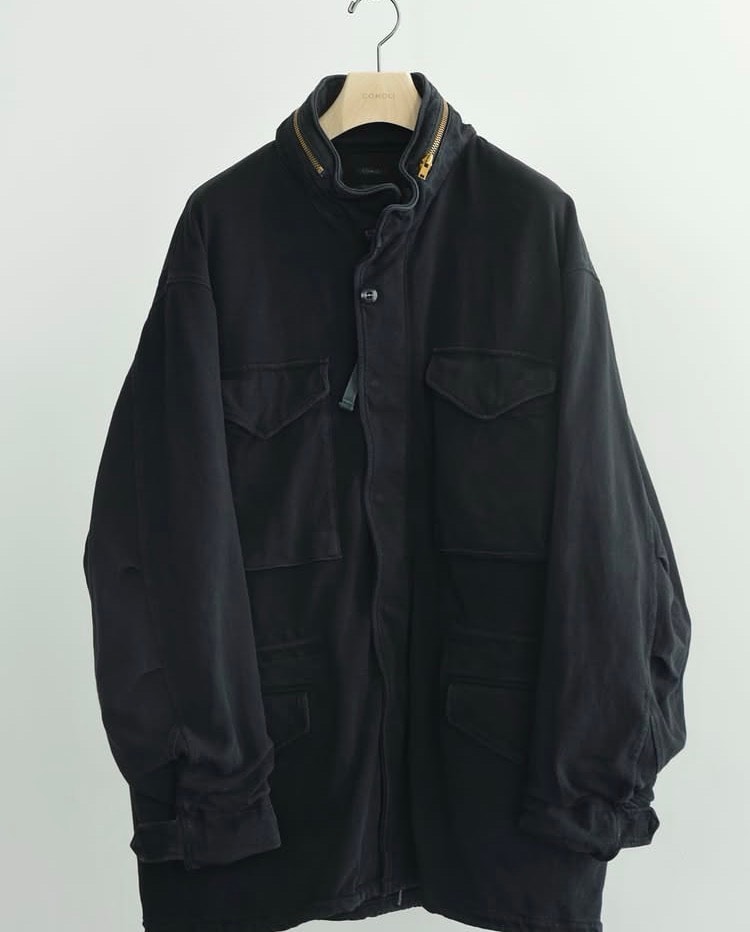COMOLI 26AW コットンジャージ M65ジャケット