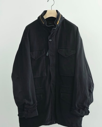 COMOLI 26AW コットンジャージ M65ジャケット